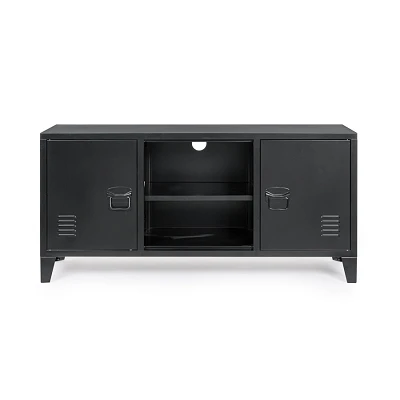 comprar MUEBLE TV 2 Puertas CAMBRIDGE NEGRO online de Yes desde 224,33 €