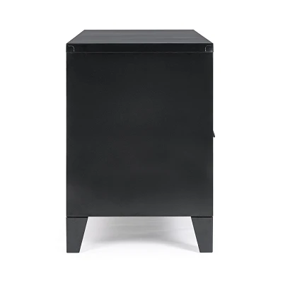 comprar MUEBLE TV 2 Puertas CAMBRIDGE NEGRO online de Yes desde 224,33 €