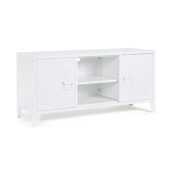 MUEBLE TV 2 Puertas  CAMBRIDGE BLANCO