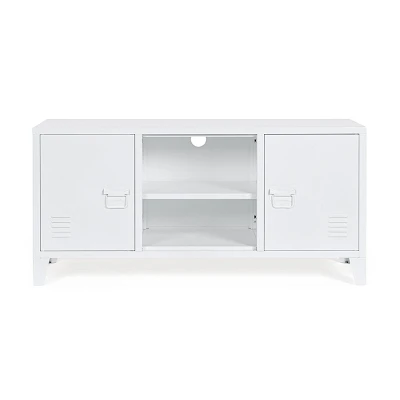 comprar MUEBLE TV 2 Puertas CAMBRIDGE BLANCO online de Yes desde 224,33 €