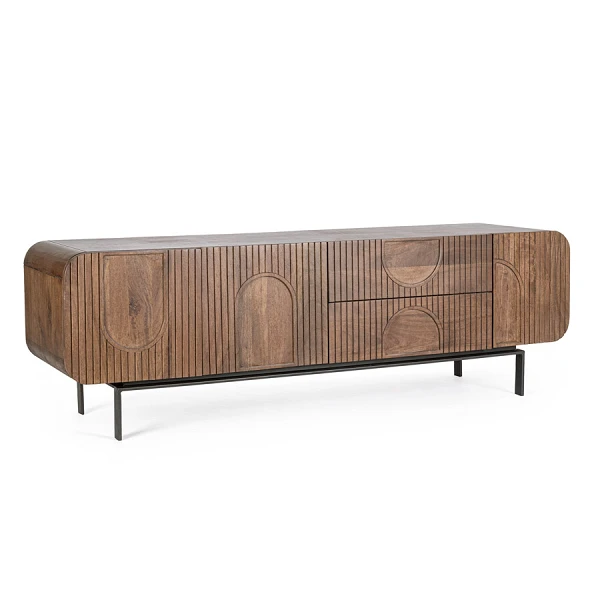 MUEBLE TV 3 Puertas - 2 Cajones ORISSA NAT