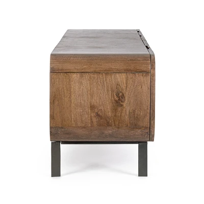 comprar MUEBLE TV 3 Puertas - 2 Cajones ORISSA NAT online de Bizzotto Homemotion desde 1,064.80