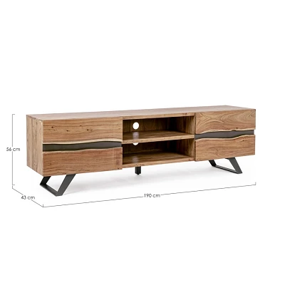 comprar MUEBLE TV 2 Puertas ARON online de Bizzotto Homemotion desde 995,10 €