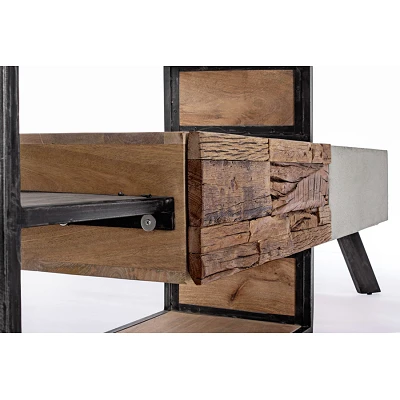 comprar MUEBLE TV 2 Cajones MANCHESTER online de Bizzotto Homemotion desde 749,23 €