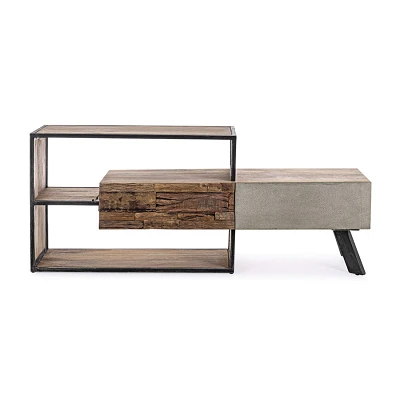 comprar MUEBLE TV 2 Cajones MANCHESTER online de Bizzotto Homemotion desde 749,23 €