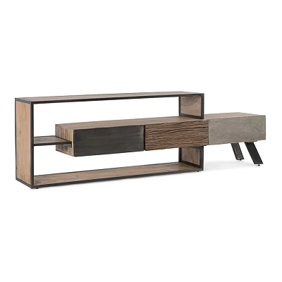 comprar MUEBLE TV 3 Cajones MANCHESTER online de Bizzotto Homemotion desde 1,028.02
