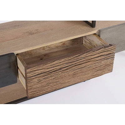 comprar MUEBLE TV 3 Cajones MANCHESTER online de Bizzotto Homemotion desde 1,028.02