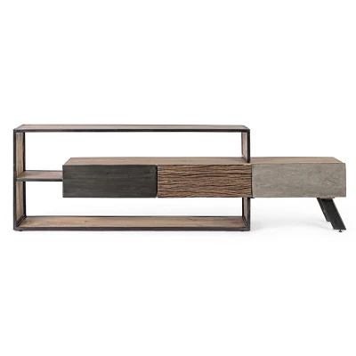 comprar MUEBLE TV 3 Cajones MANCHESTER online de Bizzotto Homemotion desde 1,028.02