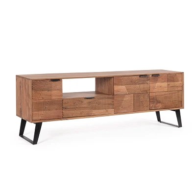comprar MUEBLE TV 3 Puertas - 1 Cajón ISAR online de Bizzotto Homemotion desde 801,50 €