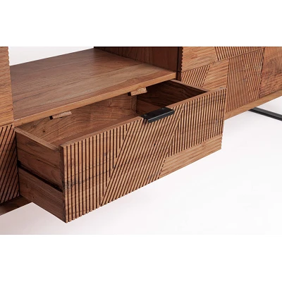 comprar MUEBLE TV 3 Puertas - 1 Cajón ISAR online de Bizzotto Homemotion desde 801,50 €