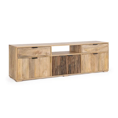 comprar MUEBLE TV 4 Puertas - 2 Cajones NASHIK online de Bizzotto Homemotion desde 973,57 €