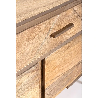 comprar MUEBLE TV 3 Puertas - 2 Cajones JAIDEV online de Bizzotto Homemotion desde 953,96 €