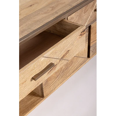 comprar MUEBLE TV 3 Puertas - 2 Cajones JAIDEV online de Bizzotto Homemotion desde 953,96 €