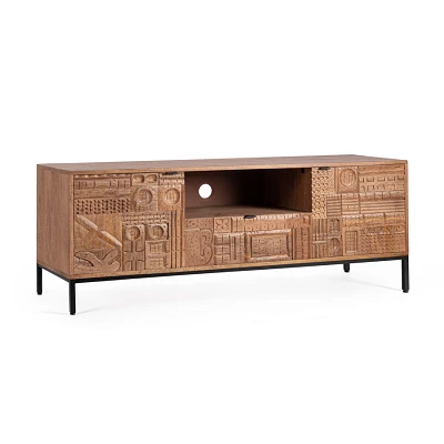 comprar MUEBLE TV 2 Puertas - 1 Cajón KINDIA 140X42X55 online de BIZZOTTO desde 816,75 € comprar MUEBLE TV 2 Puertas - 1 Cajón KINDIA 140X42X55 online de BIZZOTTO desde 816,75 €