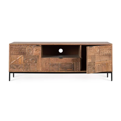 comprar MUEBLE TV 2 Puertas - 1 Cajón KINDIA 140X42X55 online de BIZZOTTO desde 816,75 € comprar MUEBLE TV 2 Puertas - 1 Cajón KINDIA 140X42X55 online de BIZZOTTO desde 816,75 €