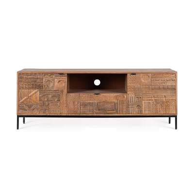 comprar MUEBLE TV 2 Puertas - 1 Cajón KINDIA 140X42X55 online de BIZZOTTO desde 816,75 € comprar MUEBLE TV 2 Puertas - 1 Cajón KINDIA 140X42X55 online de BIZZOTTO desde 816,75 €