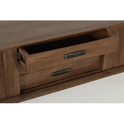 comprar MUEBLE TV 2 Puertas - 3 Cajones SHERMAN online de BIZZOTTO desde 1,026.08