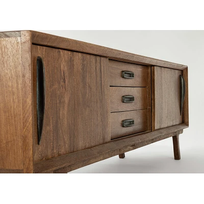 comprar MUEBLE TV 2 Puertas - 3 Cajones SHERMAN online de BIZZOTTO desde 1,026.08