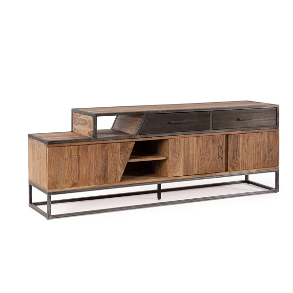 MUEBLE TV 3 Puertas - 2 Cajones JANAK