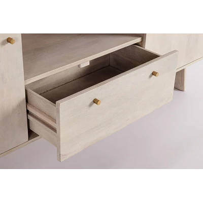comprar MUEBLE TV 2 Puertas - 1 Cajón ELISHEVA online de BIZZOTTO desde 1,006.24