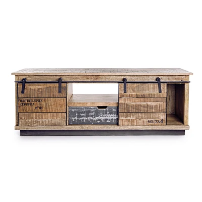 comprar MUEBLE BAJO 2 Puertas - 1 Cajón TUDOR online de BIZZOTTO desde 655,58 €