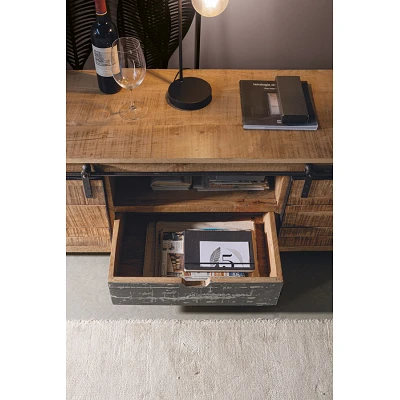 comprar MUEBLE BAJO 2 Puertas - 1 Cajón TUDOR online de BIZZOTTO desde 655,58 €