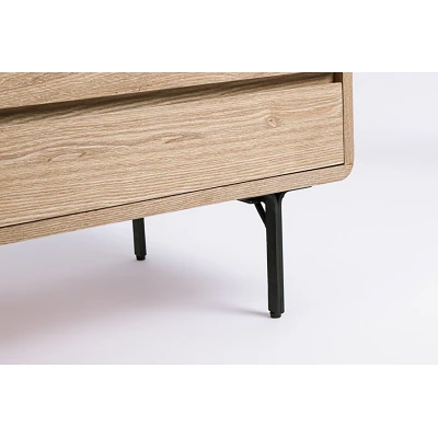 comprar MUEBLE TV 2 Puertas - 3 Cajones WIDALD NATURAL online de BIZZOTTO desde 570,64 €