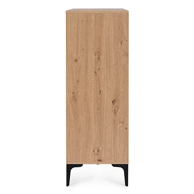 comprar MUEBLE ALTO 2 Puertas | MELYS NAT-NEGRO 100X115H online de Yes desde 259,18 €