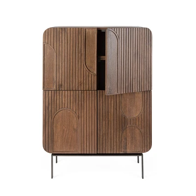 comprar MUEBLE ALTO 4 Puertas | ORISSA NAT online de Bizzotto Homemotion desde 1,228.03