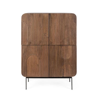 comprar MUEBLE ALTO 4 Puertas | ORISSA NAT online de Bizzotto Homemotion desde 1,228.03