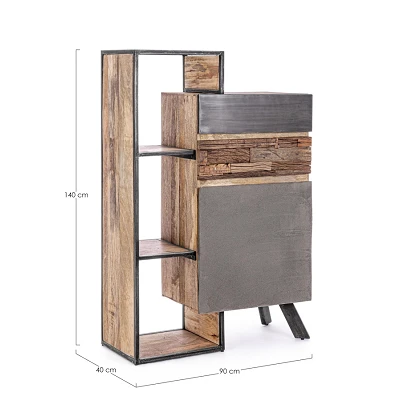 comprar MUEBLE 1A + 2 Cajones MANCHESTER online de Bizzotto Homemotion desde 886,57 €