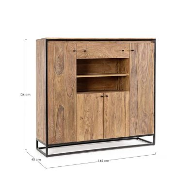 comprar APARADOR ALTO 4 Puertas | 1 Cajón |AJ NARTAN online de Bizzotto Homemotion desde 1,834.84