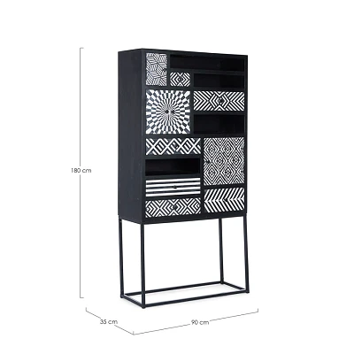 comprar MUEBLE 4 Puertas |6 Cajones JANESH online de BIZZOTTO desde 1,137.52