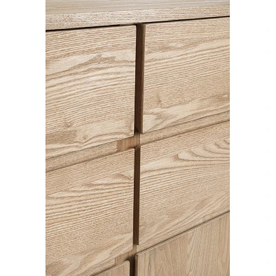 comprar MUEBLE ALTO 2 Puertas |4 CajonesAJ WIDALD NATURAL online de BIZZOTTO desde 765,20 €