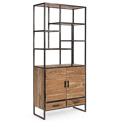 comprar ESTANTERÍA 2 Puertas |2 Cajones ELMER online de Bizzotto Homemotion desde 1,201.29