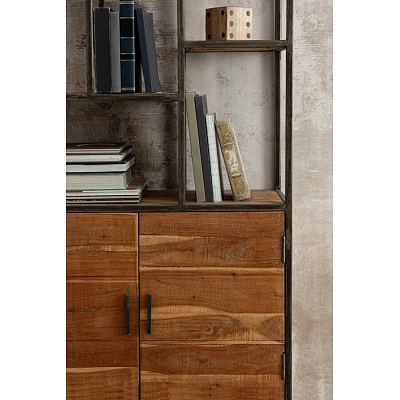 comprar ESTANTERÍA 2 Puertas |2 Cajones ELMER online de Bizzotto Homemotion desde 1,201.29