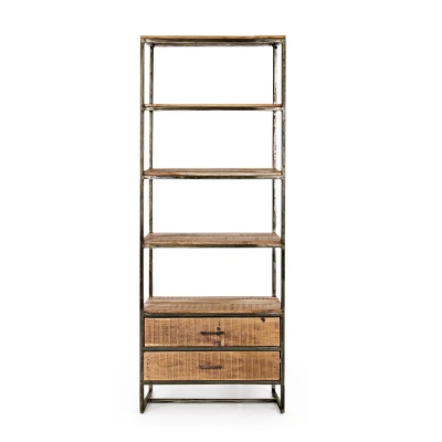 comprar ESTANTERÍA 4 Baldas2 Cajones ELMER online de Bizzotto Homemotion desde 917,42 €