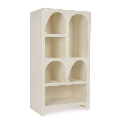 comprar LIBRERÍA CREAMY RECT BLANCO 56X105,5H online de Yes desde 209,81 €