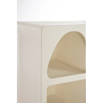 comprar LIBRERÍA CREAMY RECT BLANCO 56X105,5H online de Yes desde 209,81 €
