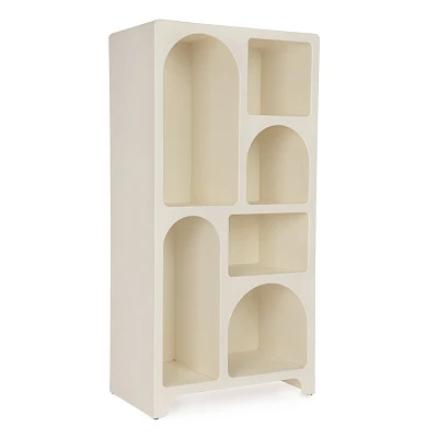 comprar LIBRERÍA CREAMY RECT BLANCO 60X120H online de Yes desde 263,30 €