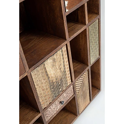 comprar LIBRERÍA 10 Alturas y 7 Cajones DHAVAL online de Bizzotto Homemotion desde 2,367.61