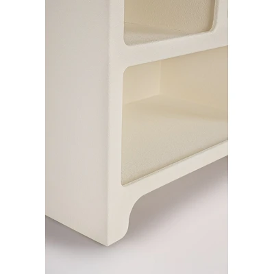 comprar LIBRERÍA CREAMY RECT BLANCO 56X105,5H online de Yes desde 209,81 €