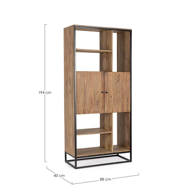 comprar LIBRERÍA 2 Puertas | NARTAN online de Bizzotto Homemotion desde 1,133.41