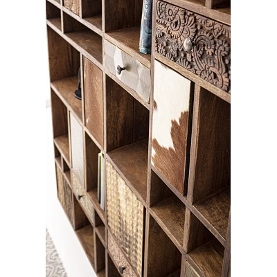 comprar LIBRERÍA 10 Alturas y 7 Cajones DHAVAL online de Bizzotto Homemotion desde 2,367.61