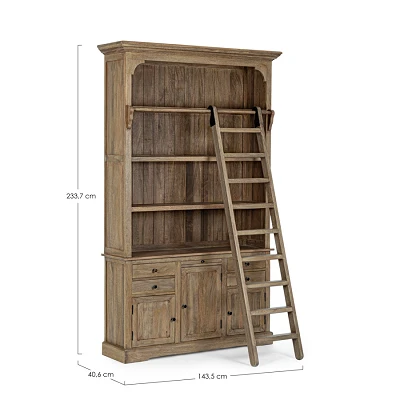 comprar LIBRERÍA 3 Puertas |4 Cajones DOMITILLE online de BIZZOTTO desde 2,729.64