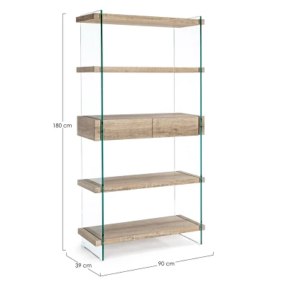 comprar ESTANTERÍA 4 Baldas2 Cajones KENYA online de BIZZOTTO desde 462,83 €