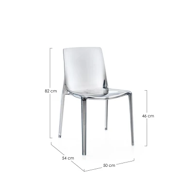 comprar SILLA ADELE FUME  online de BIZZOTTO desde 215,62 €