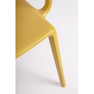 comprar SILLA CON REPOSABRAZOS | CHLORIS OCRE online de Yes desde 92,57 €