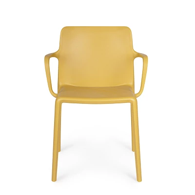 comprar SILLA CON REPOSABRAZOS | CHLORIS OCRE online de Yes desde 92,57 €