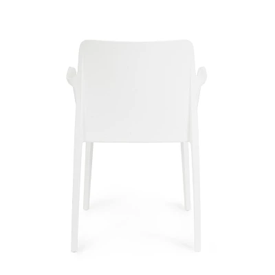 comprar SILLA CON REPOSABRAZOS | CHLORIS BLANCO online de Yes desde 92,57 €